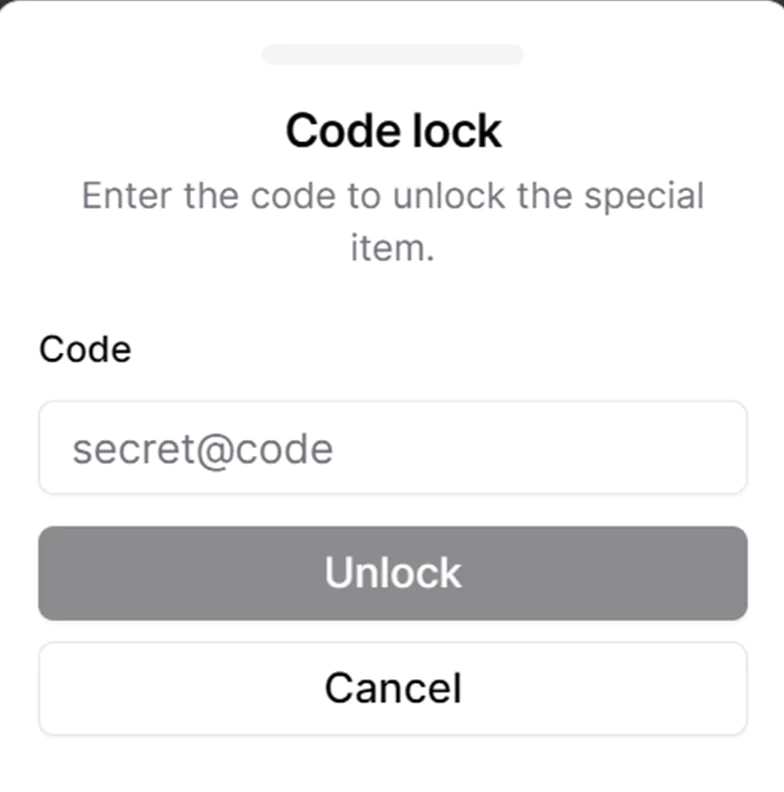 Code Lock